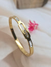 Gold-tone bangle bracelet