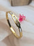 Gold-tone bangle bracelet