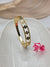 Gold-toned bangle bracelet