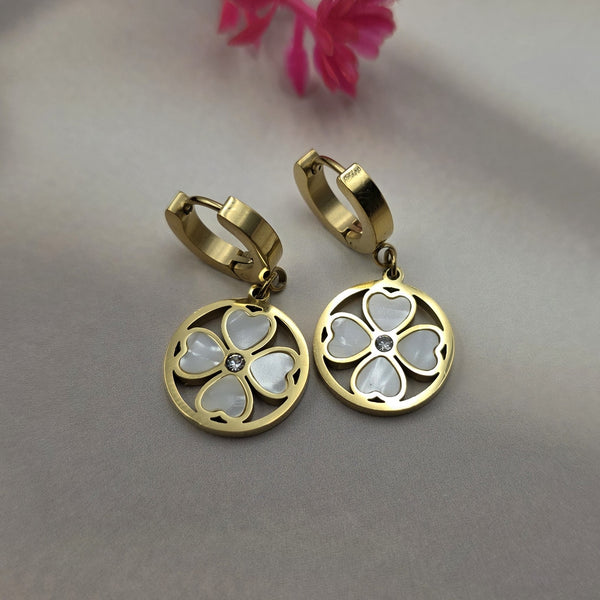 Gold-Toned Hoop Earrings