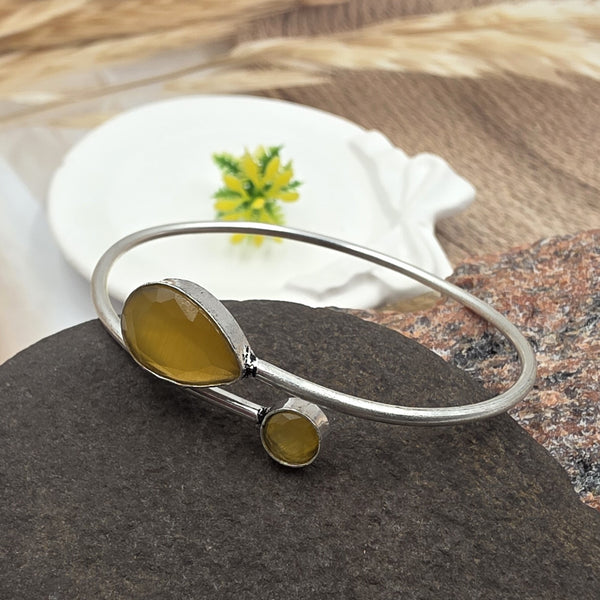 bangle bracelet pear shape.