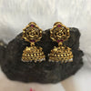 Antique gold finish Jhumka earrings PREMIUM