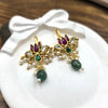 Traditional Kundan-Style Earrings