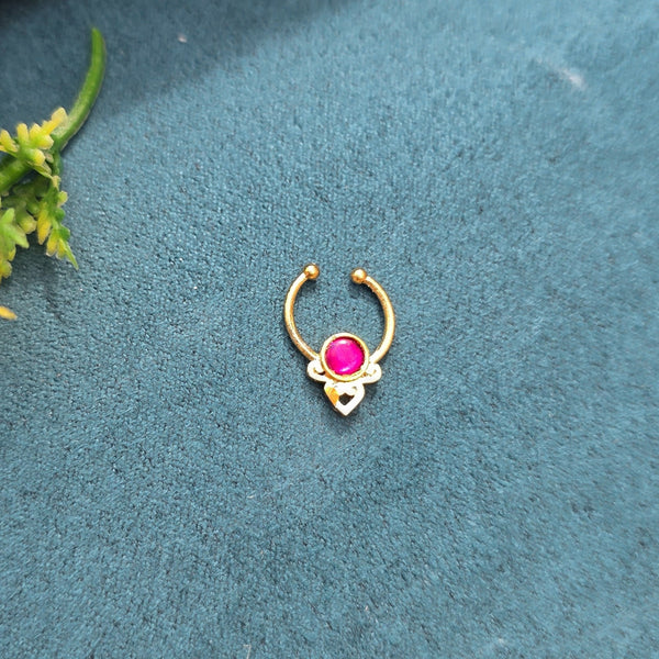 Gold-tone nose ring
