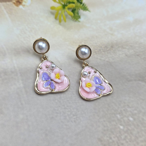 Floral Dangle Earrings
