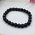 black beads lava stone Bracelet
