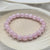 beaded bracelet Rose Quartz
