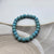 beaded stretch bracelet Turquoise