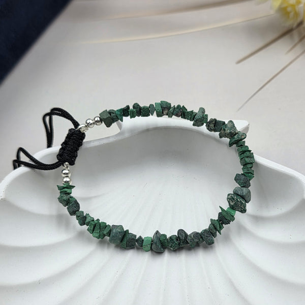 amethyst chip bracelet.