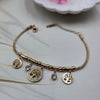 Rose Gold Charm Bracelet