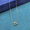 Gold-Tone Cherry Pendant Necklace