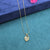 delicate pendant necklace.