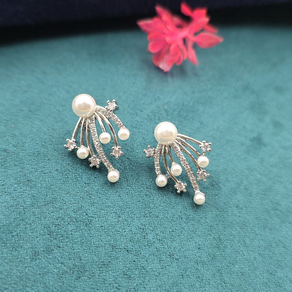 Zirconia Stud Earrings