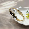butterfly motifs cuff bracelet
