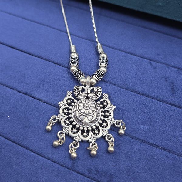 Oxidized Silver necklace