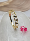 Gold-toned bangle bracelet