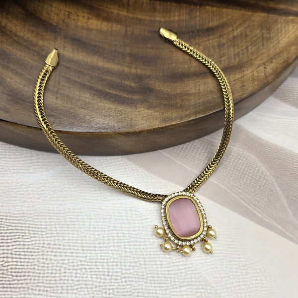 Antique-Style Gold-Toned Necklace