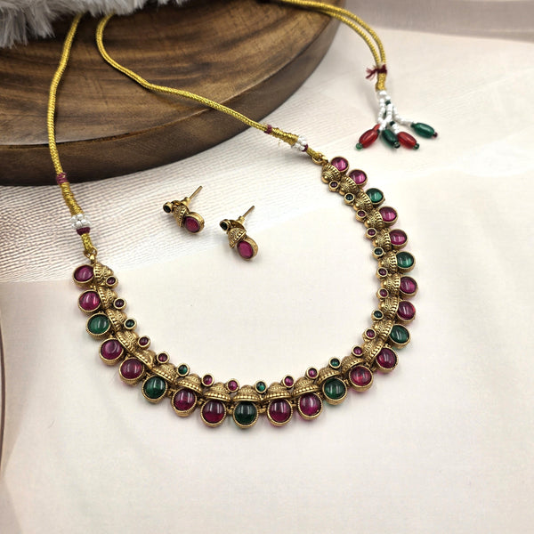 Traditional or temple-style necklace set