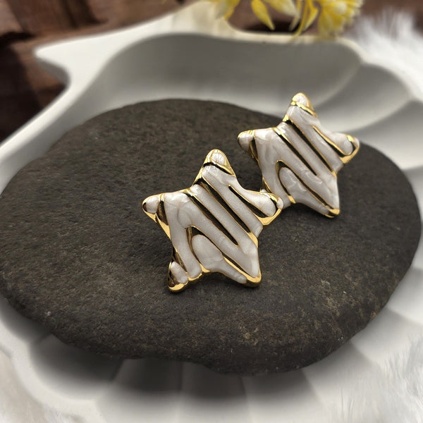 Star-Shaped Stud Earrings