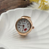 Novelty ring watch