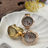 Novelty ring watch