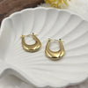 Gold-Toned Hoop Earrings