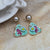 Floral Dangle Earrings