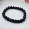 black beads lava stone Bracelet
