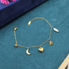 Gold-Tone Charm Bracelet