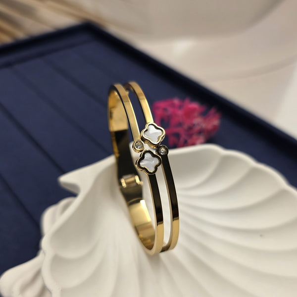 Elegant Gold Bangle Bracelet