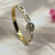 Gold and Enamel Bangle