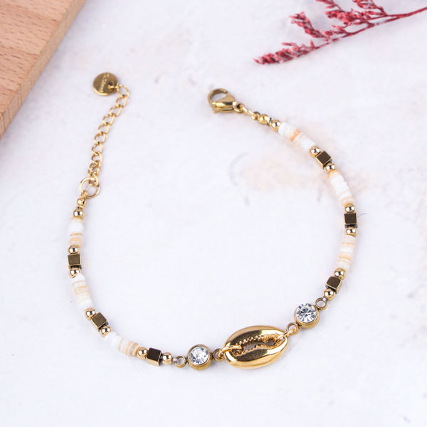 Cowrie Shell Bracelet.