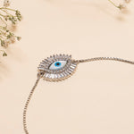 Evil eye bracelet in 92.5 silver